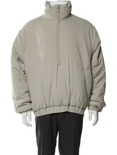 Pre-owned Essentials Puffer Coat W/ Tags In Neutral