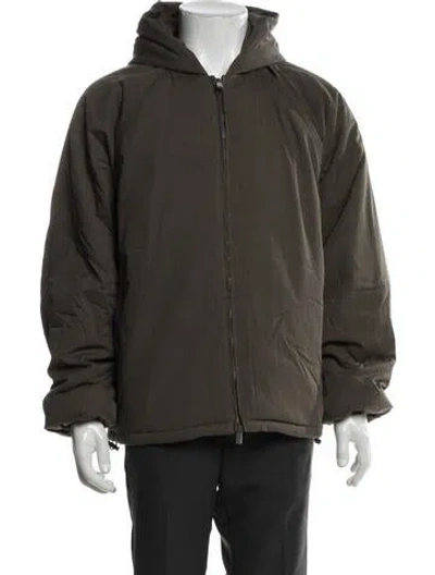 Pre-owned Essentials Puffer Coat W/ Tags In Neutral