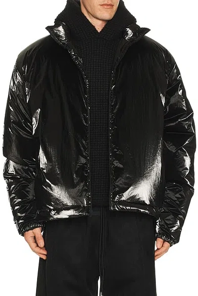 Essentials Puffer Jacket In Black