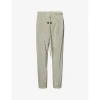 Essentials Fear Of God  Mens Garden Yellow  Relaxed-fit Woven Jogging Bottoms