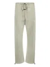 Essentials Relaxed Fleece Track Pants In Green