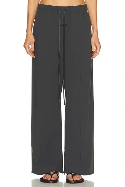 Essentials Relaxed Track Trousers In Gray