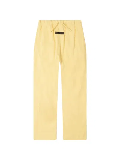 Essentials Relaxed Trousers In Yellow