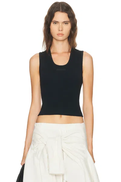 ESSENTIALS RIB TANK TOP