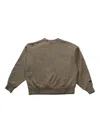 Essentials Gray Classic Crewneck Sweatshirt In Neutrals