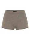 Essentials Ribbed-knit Shorts