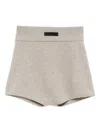 Essentials Ribbed Knit Shorts