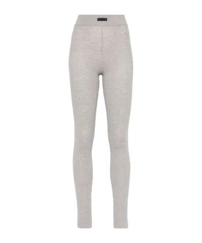 Essentials Ribbed Knitted Leggings