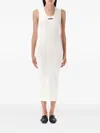 Essentials Ribbed Midi Dress