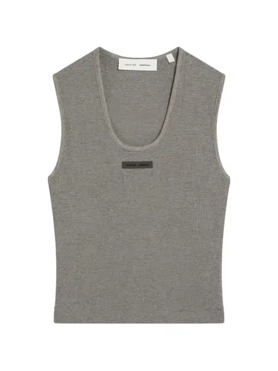 Essentials Logo-patch Tank Top In Multi