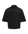 Essentials Ripstop Polo Shirt With Patches In Black