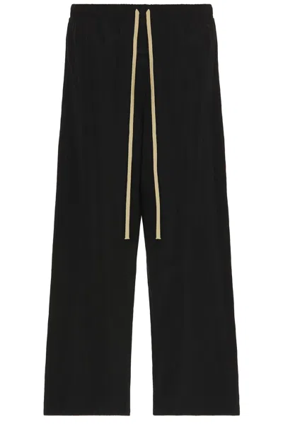 Essentials Ripstop Relaxed Pant In Black