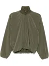 Essentials Ripstop Track Jacket In Green