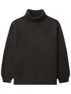 Essentials Roll-neck Jumper In Black