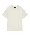Essentials Round-neck Logo T-shirt In White