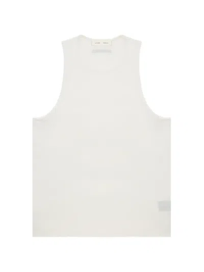 Essentials Round-neck Tank Top In Neutral