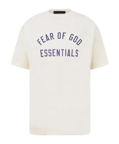 Essentials Round-neck Logo T-shirt In White