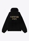 Essentials Rubberized Logo Patch Hooded Sweatshirt
