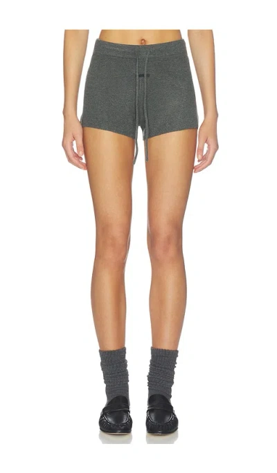 Essentials Running Short In Grey