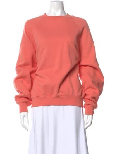 Pre-owned Essentials Scoop Neck Sweater In Pink