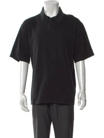 Pre-owned Essentials Short Sleeve In Black