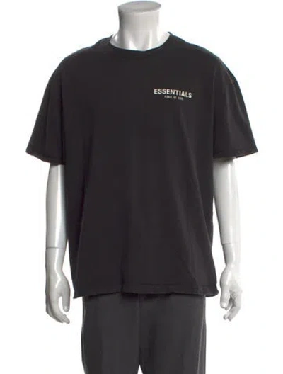 Pre-owned Essentials Short Sleeve In Gray