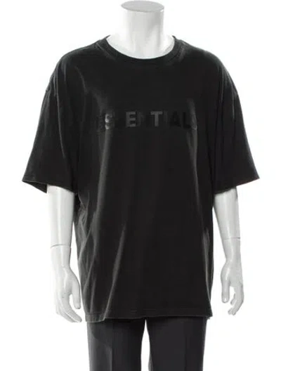 Pre-owned Essentials Short Sleeve Shirt In Black