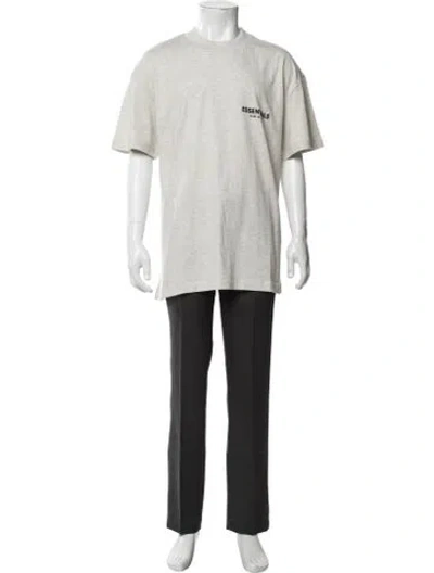 Pre-owned Essentials Short Sleeve Shirt In Grey