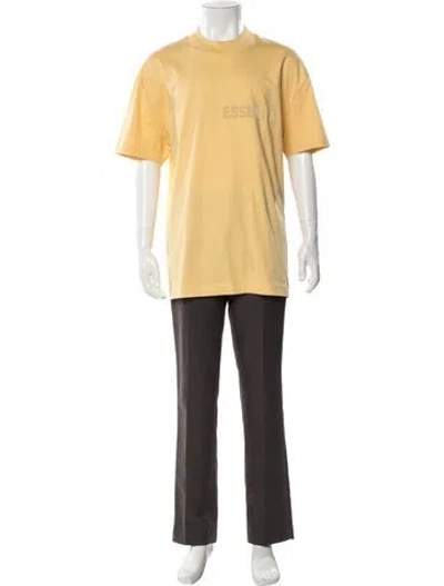 Pre-owned Essentials Short Sleeve Shirt In Yellow