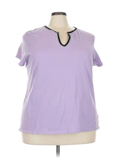 Pre-owned Essentials Short Sleeve T-shirt In Purple