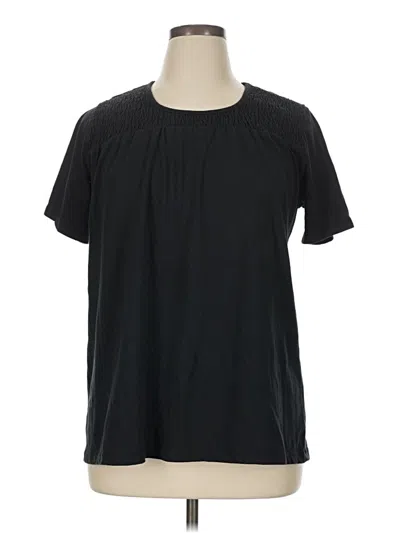 Pre-owned Essentials Short Sleeve T-shirt In Black