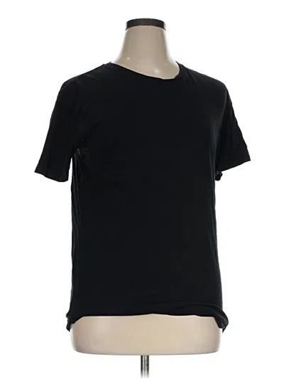 Pre-owned Essentials Short Sleeve T-shirt In Black