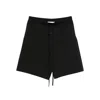 Essentials Logo Patch Shorts In Black