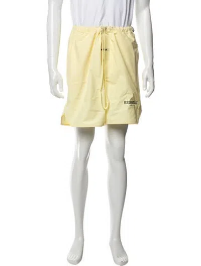 Pre-owned Essentials Shorts In Yellow