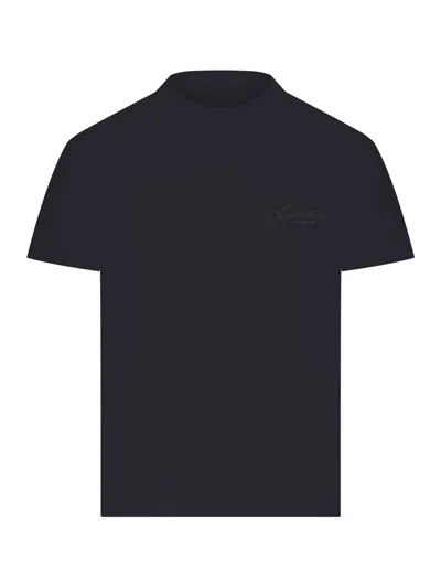 Essentials Short-sleeved Cotton T-shirt In Black