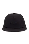 Essentials Signature 5 Panel Hat In Black