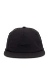 Essentials Signature 5 Panel Hat In Black