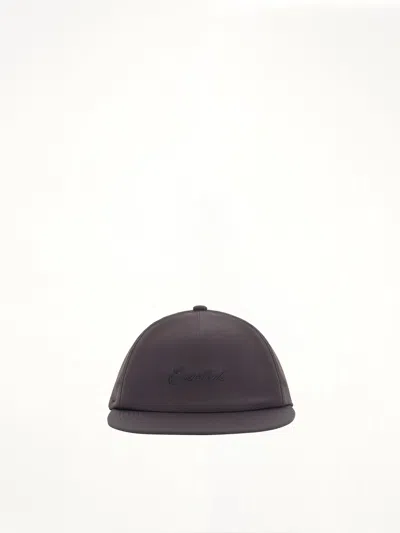 Essentials Signature 5 Panel Hat In Black