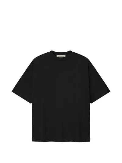 ESSENTIALS "SIGNATURE 90`S" SHORT SLEEVE TEE,125SP264591F BLACK