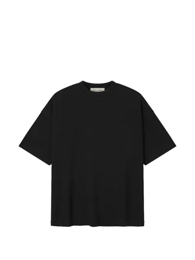Essentials Mens Fear Of God  Signature 90s Cotton-piqué T-shirt In Black