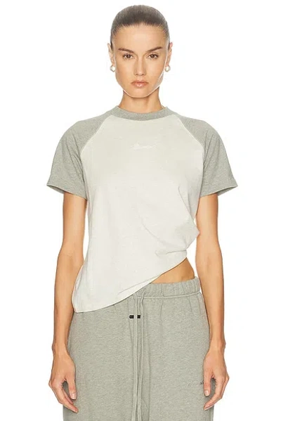 Essentials Signature Classic Fit Baseball Jersey Tee In Multi