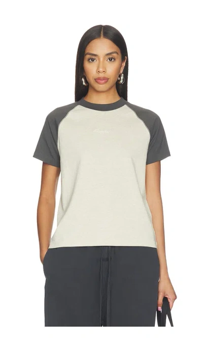 Essentials Signature Classic Fit Baseball Tee In Multi
