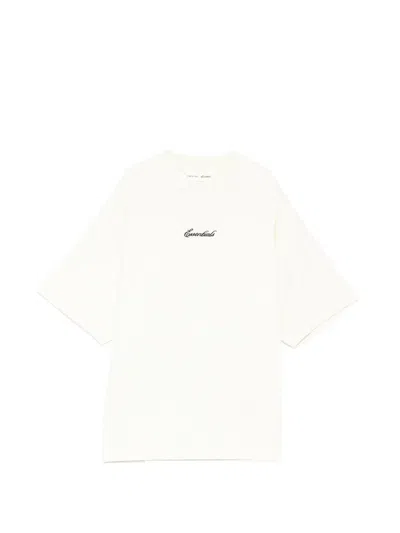 Essentials Kids' 시그니처 클래식 반소매 티셔츠 In White