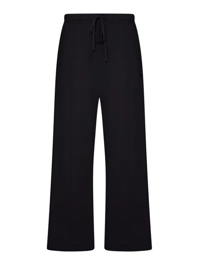 Essentials Signature Cotton Blend Sweatpants In Black