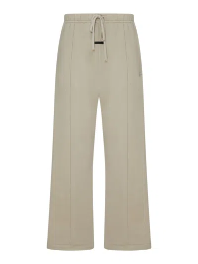 Essentials Signature Cotton Blend Sweatpants In Brown