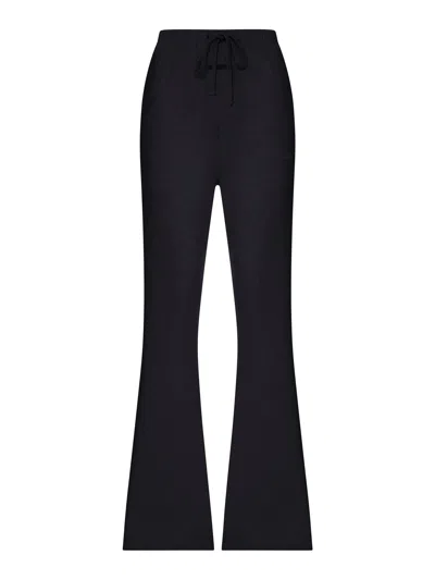 Essentials Signature Cotton Sweatpants In Black