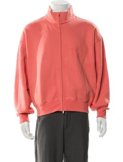Pre-owned Essentials Signature Logo Jacket In Orange