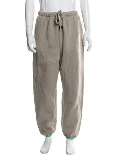 Pre-owned Essentials Signature Logo Lounge Bottoms In Grey