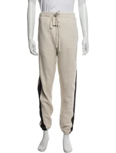 Pre-owned Essentials Signature Logo Lounge Bottoms In Neutral