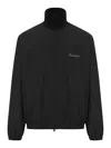 Essentials Signature Full Zip Track Jacket In Black